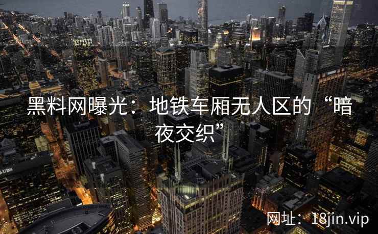 黑料网曝光：地铁车厢无人区的“暗夜交织”