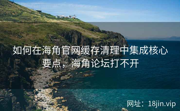 如何在海角官网缓存清理中集成核心要点，海角论坛打不开